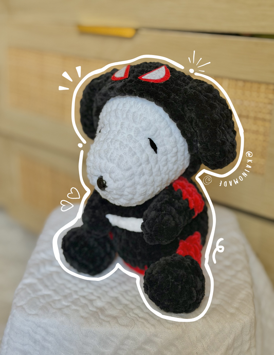 Miles Morales Snoopy Plushie