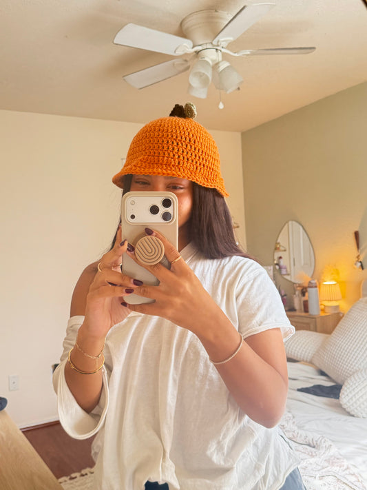 Pumpkin Bucket Hat