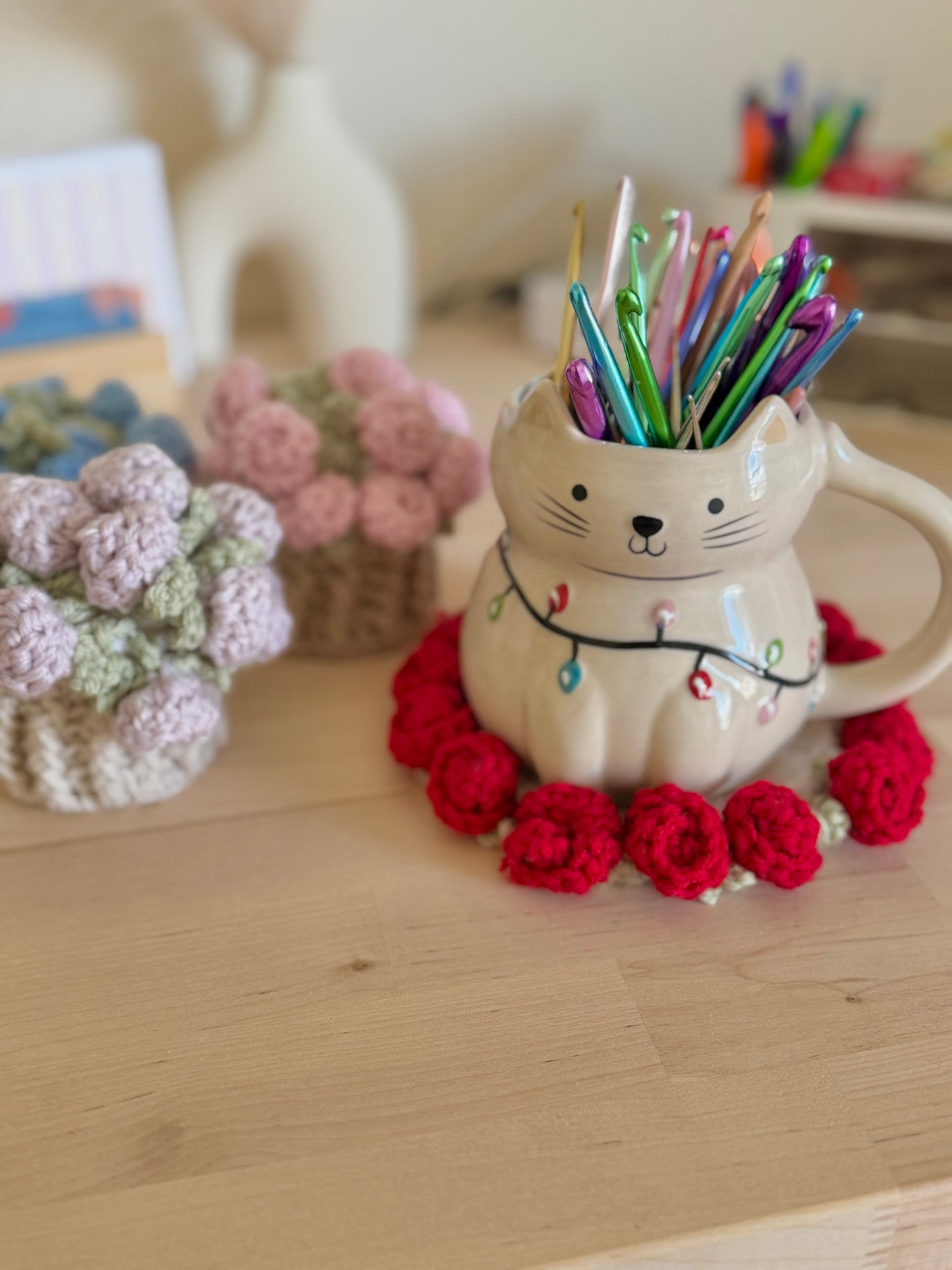 Rose Flower Coaster