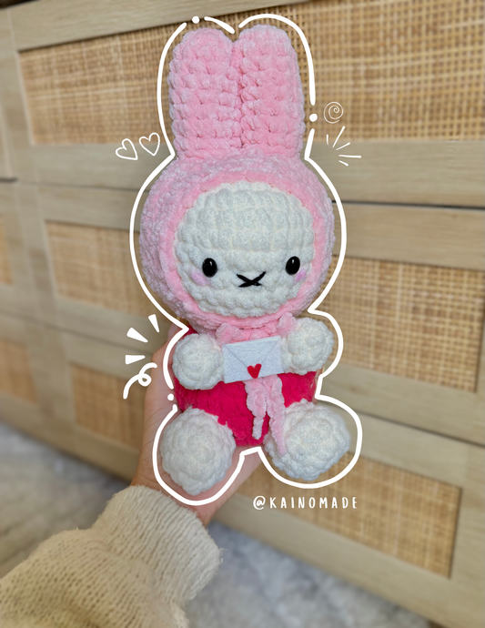 Strawberry Kiss Miffy Plushie