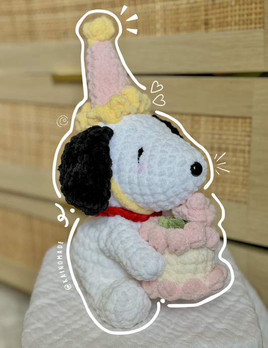 Birthday Snoopy Plushie