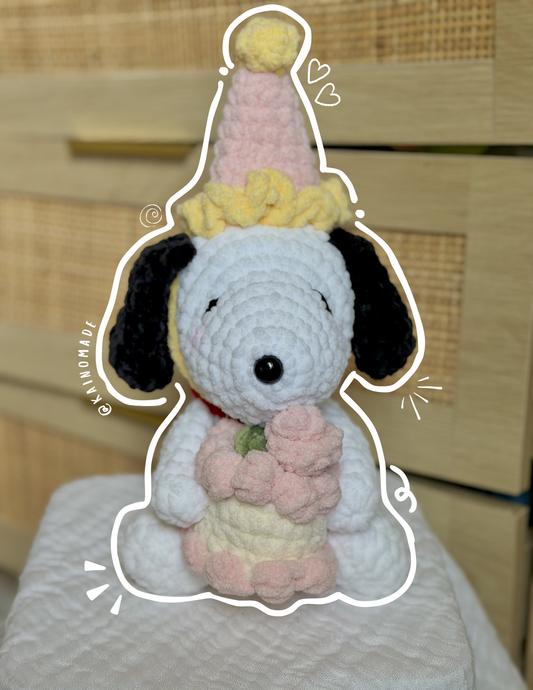 Birthday Snoopy Plushie