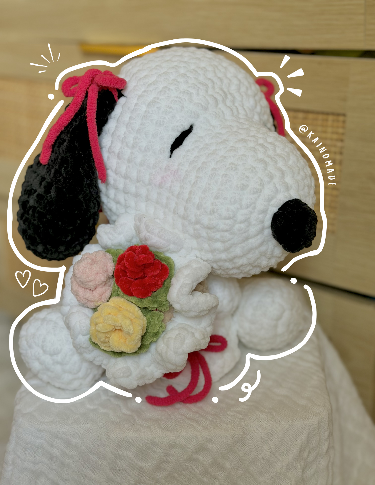 Bouquet Snoopy Plushie