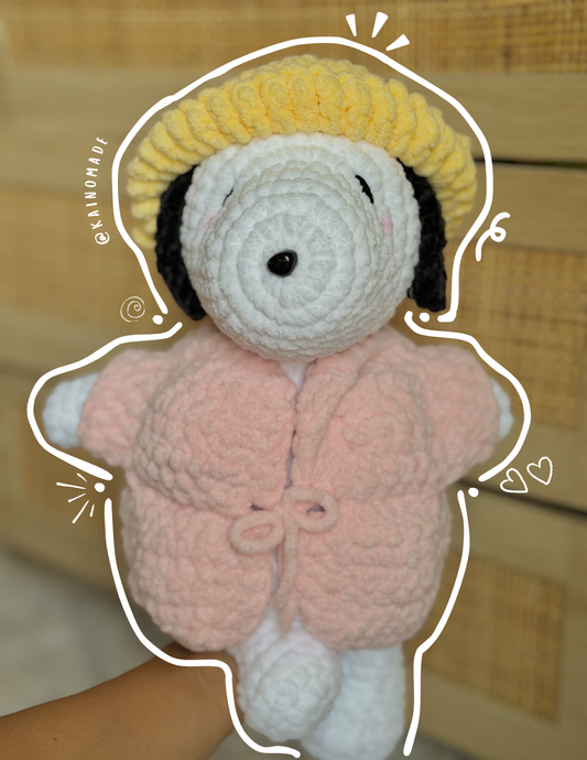 Puffer Snoopy Plushie
