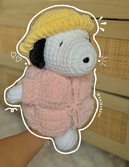 Puffer Snoopy Plushie