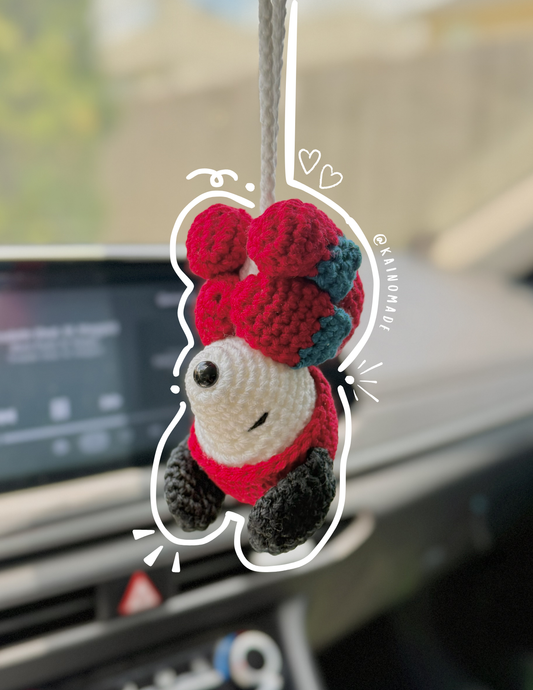 Peter Parker Snoopy car hanging