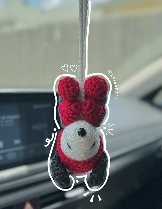 Peter Parker Snoopy car hanging