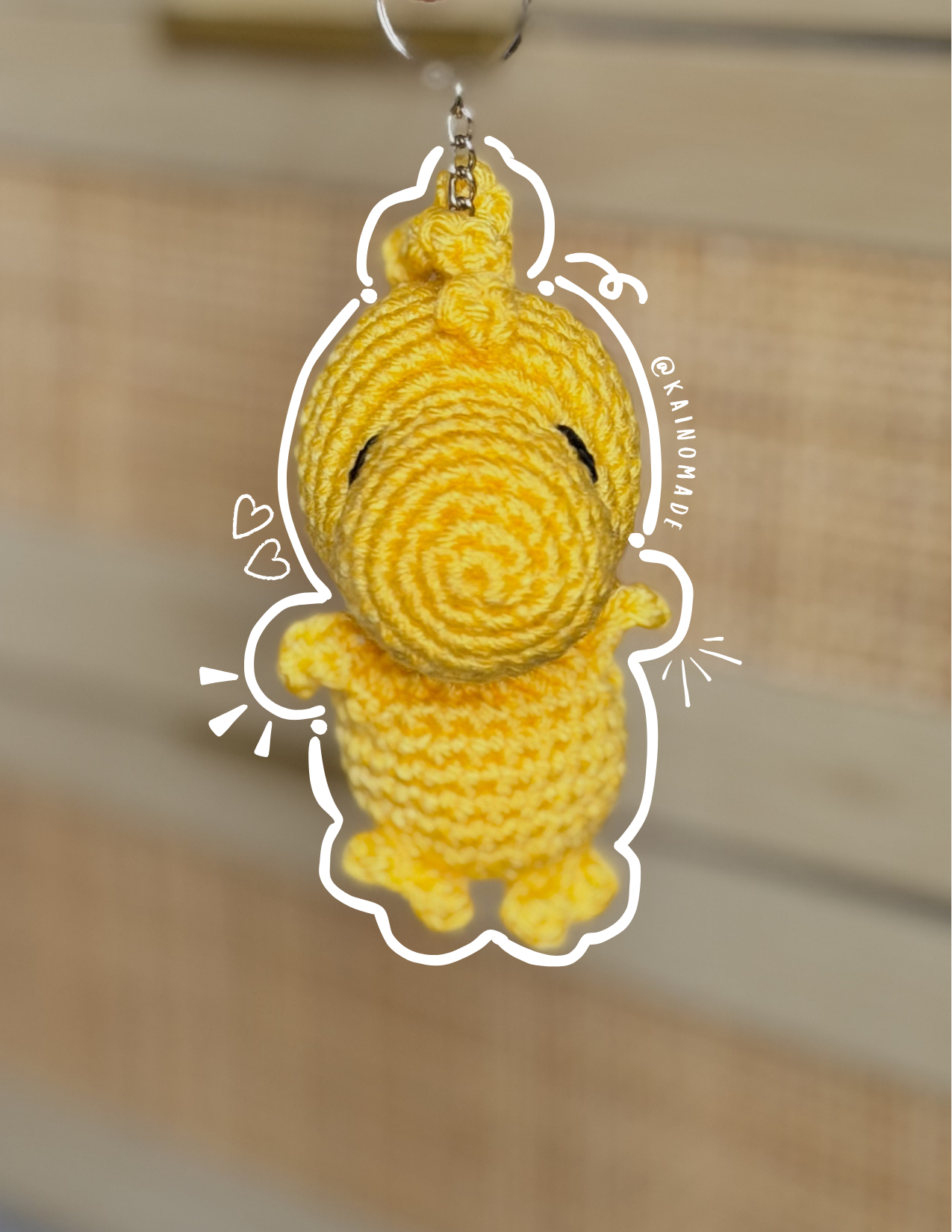 Woodstock keychain