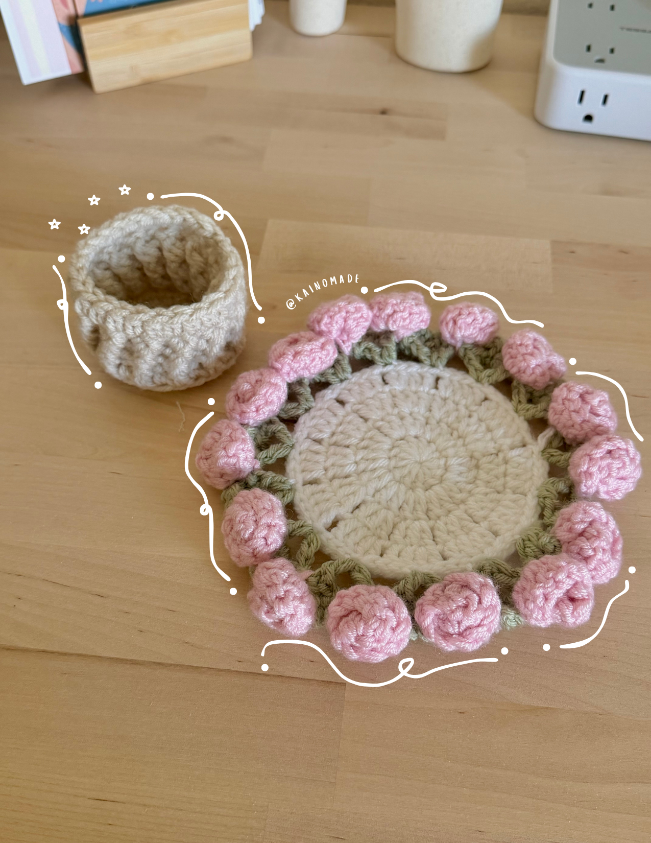 Blush Flower Coaster