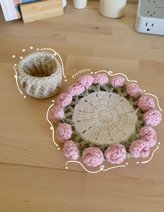 Blush Flower Coaster