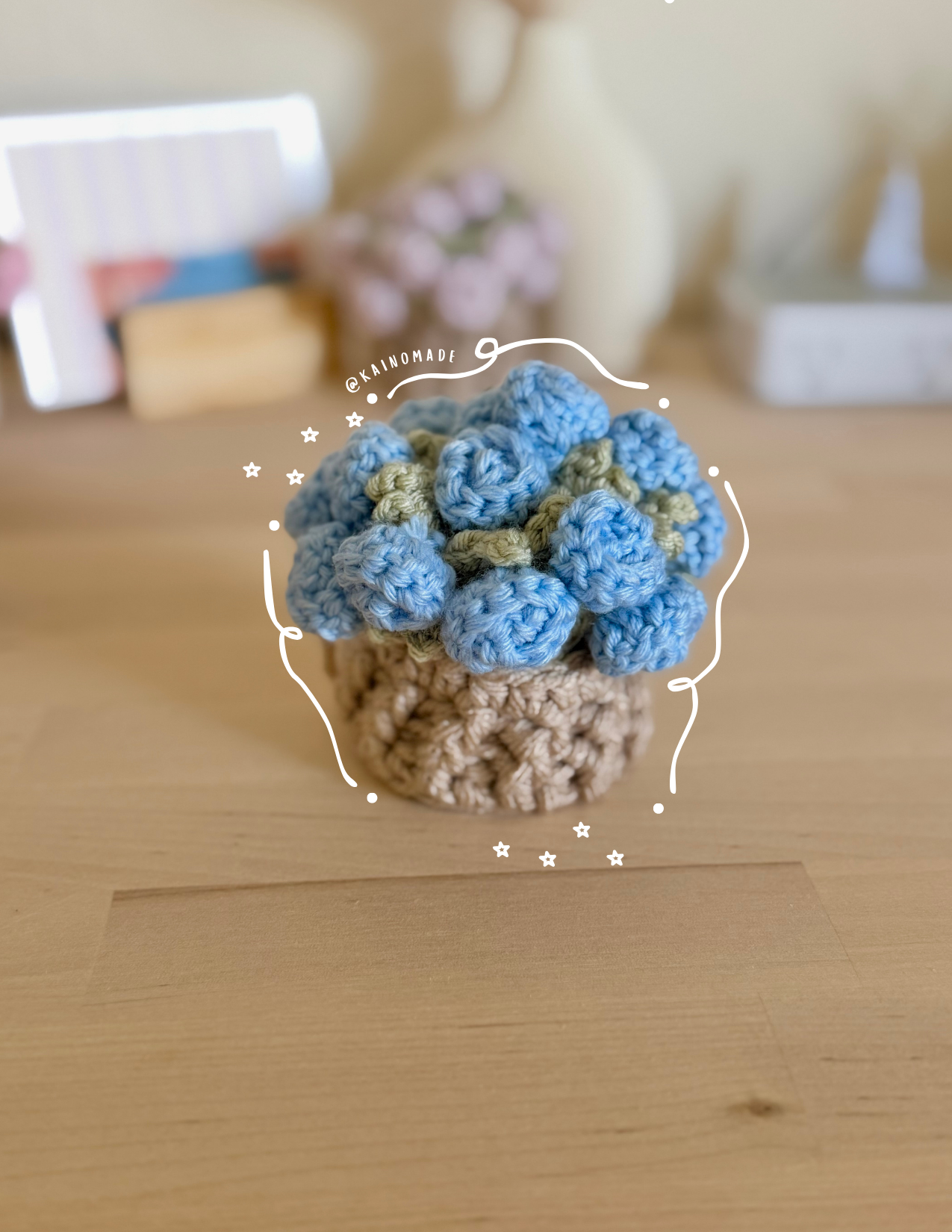 Blue Flower Coaster