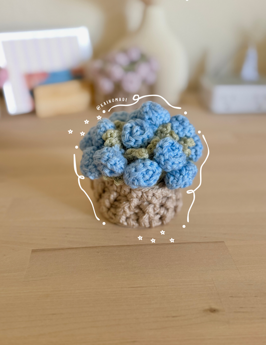 Blue Flower Coaster