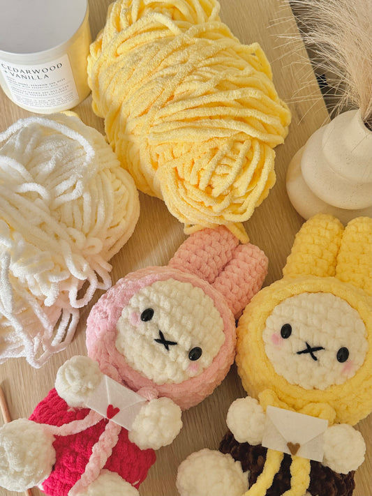 Strawberry Kiss Miffy Plushie