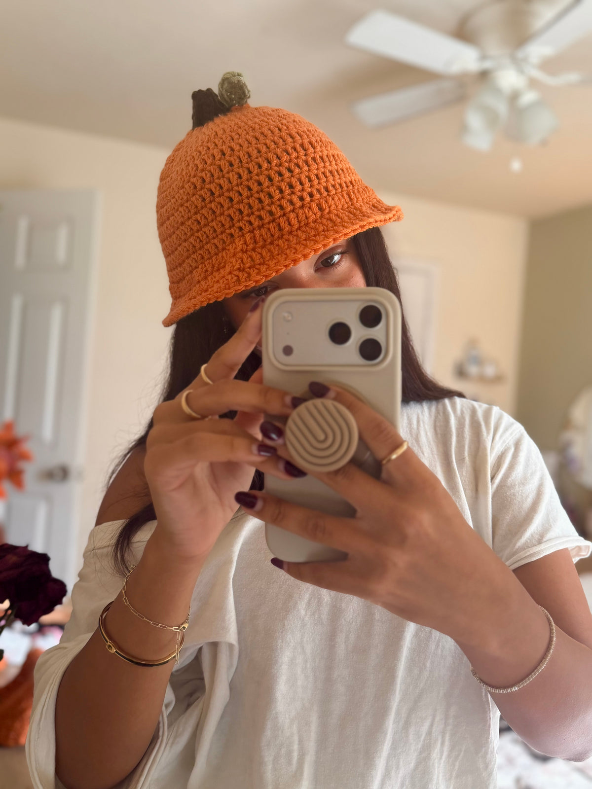 Pumpkin Bucket Hat