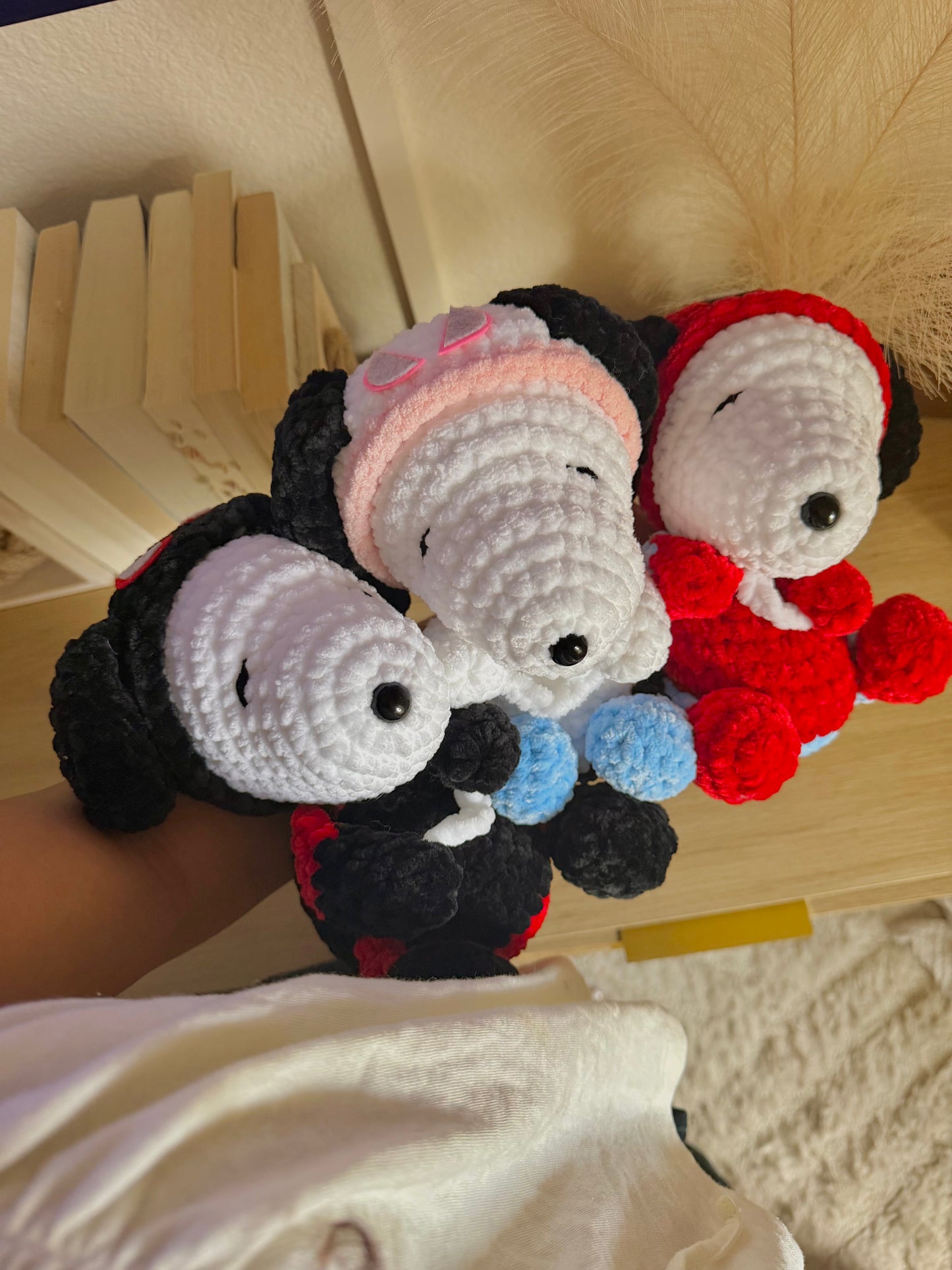 Gwen Stacy Snoopy Plushie