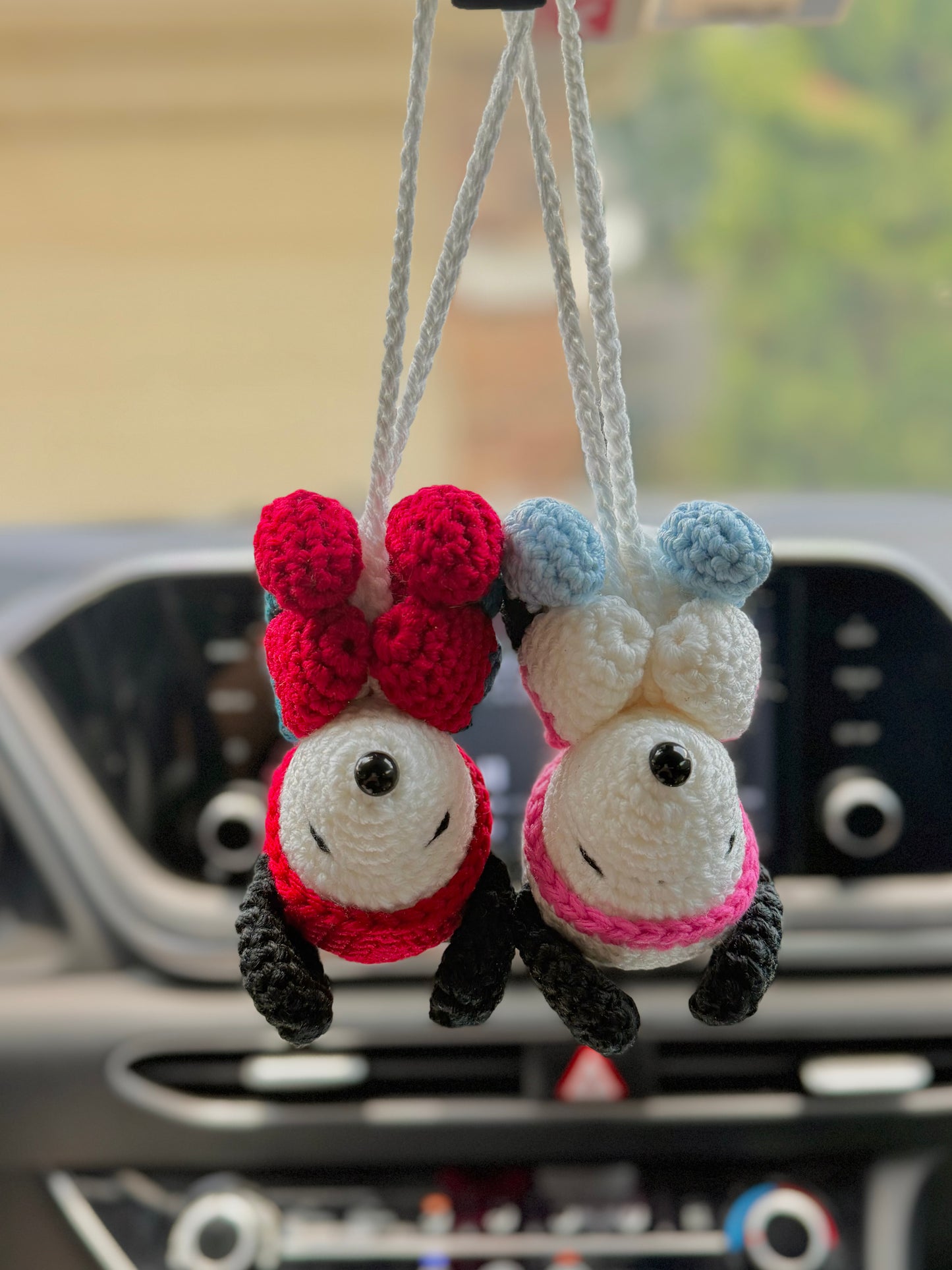 Peter Parker Snoopy car hanging