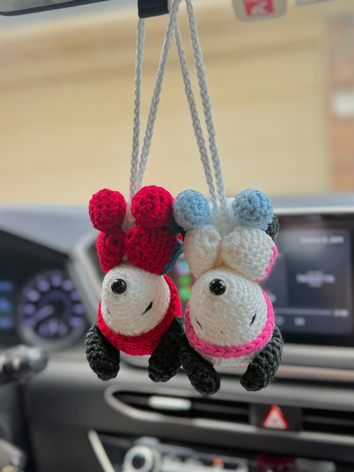 Peter Parker Snoopy car hanging